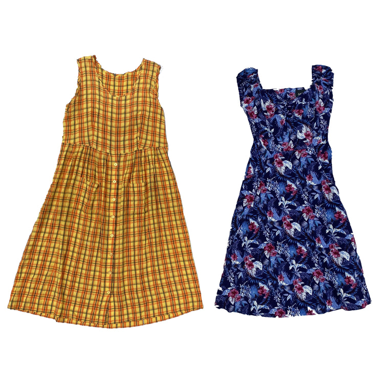 10KG Vintage Long Sleeveless Dresses