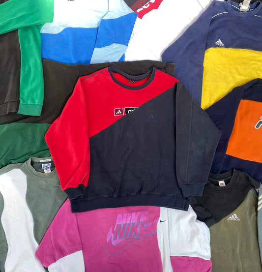 (Per Piece) Branded Vintage Rework Sweatshirts