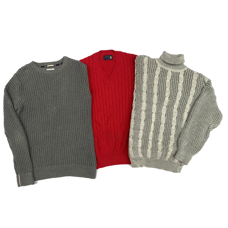 10KG Vintage Cable Sweaters