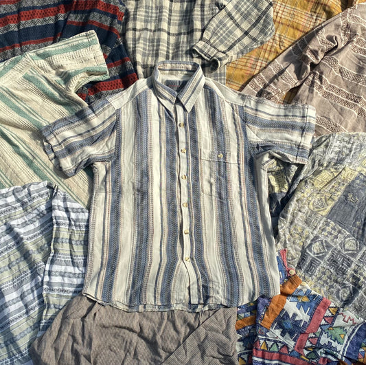 10KG Vintage Aztec Shirts Mix