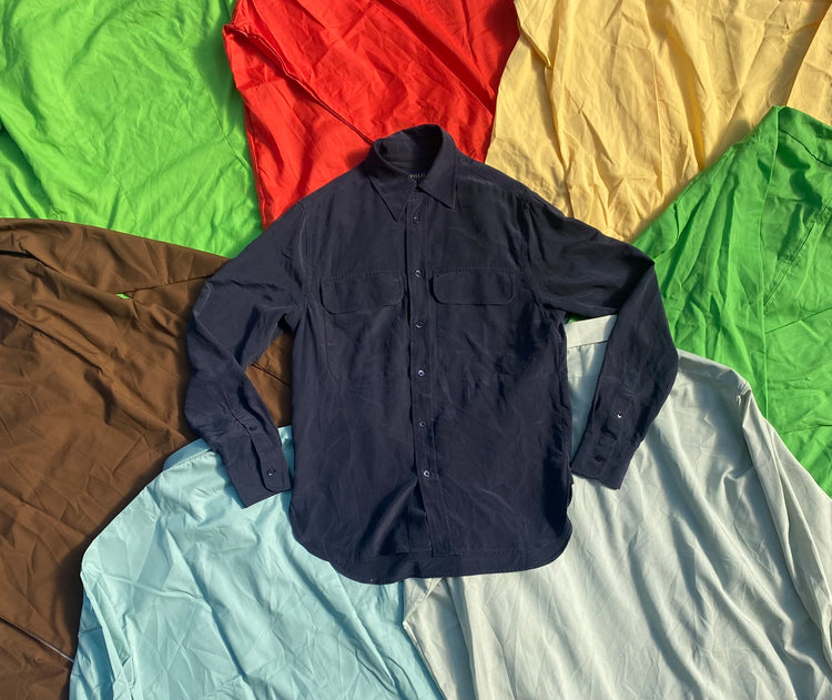 10KG Vintage Plain Shirts & Blouses Mix