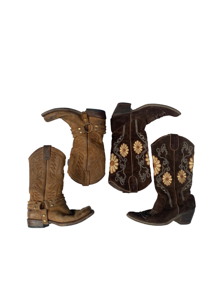 10KG Vintage Cowboy Boots