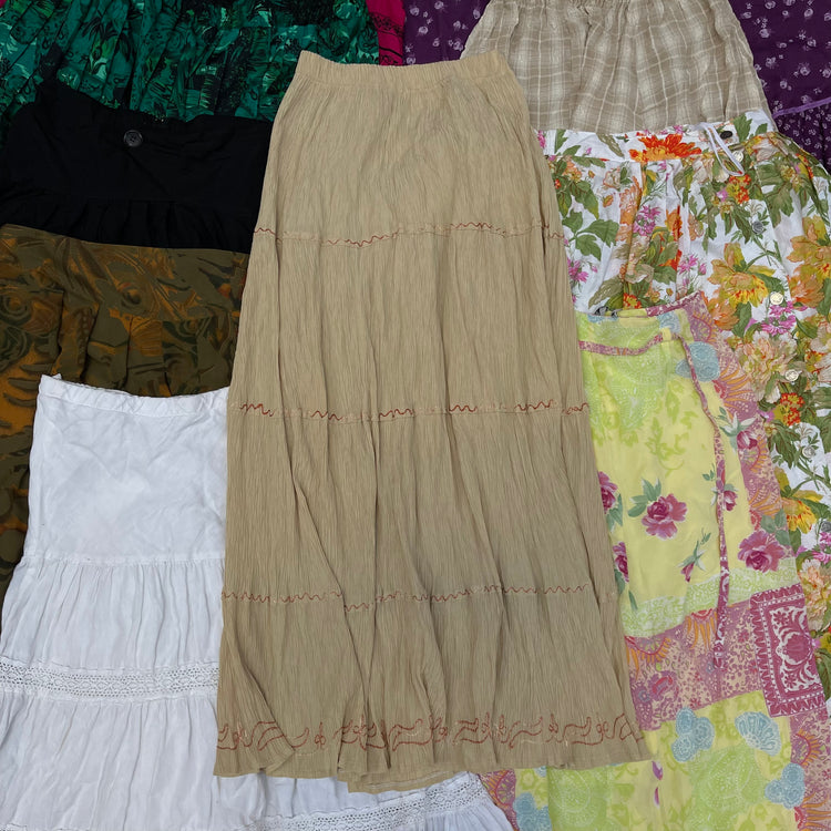 10KG Vintage Maxi Skirts