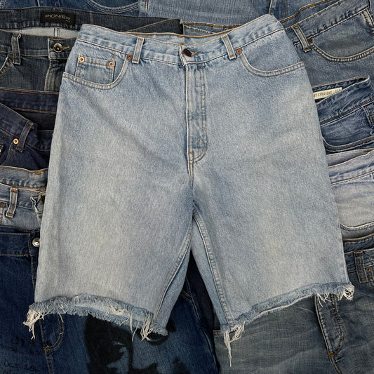 10KG Vintage Denim Shorts Mix